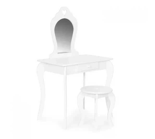 Masuta de toaleta pentru copii 43 x 65 x 110 cm Ecotoys FH-KF200011 - Alb - Bebeboo - Totul pentru copii. Jucării, Hăinuțe, Perne, Mobilier, Textile