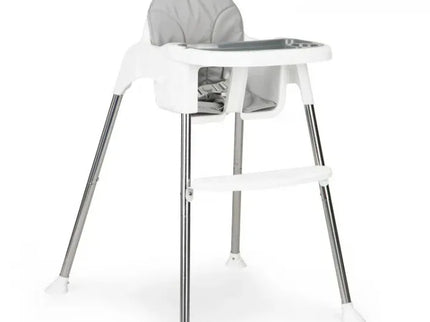 Scaun de masa 2 in 1 cu tapiterie Ecotoys HC-135C - Alb - Bebeboo - Totul pentru copii. Jucării, Hăinuțe, Perne, Mobilier, Textile