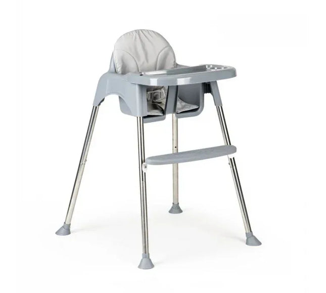 Scaun de masa 2 in 1 cu tapiterie Ecotoys HC-135C - Gri - Bebeboo - Totul pentru copii. Jucării, Hăinuțe, Perne, Mobilier, Textile