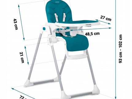 Scaun de masa pentru copii Ricokids Tulo 700601 - Albastru