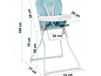 Scaun de masa Ricokids Fando - Albastru