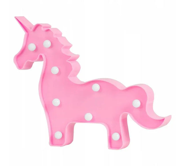 Lampa de veghe in forma de unicorn Nukido 740922 - Roz - Bebeboo - Totul pentru copii. Jucării, Hăinuțe, Perne, Mobilier, Textile