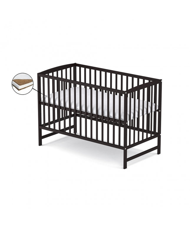 Patut fara sertar VESSANTI ARES - Wenge + Saltea Cocos 10 cm