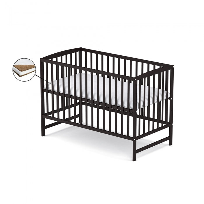 Patut fara sertar VESSANTI ARES - Wenge + Saltea Cocos 10 cm