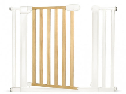 Poarta siguranta 74 - 105 cm Nukido 718500 - Metal + Lemn