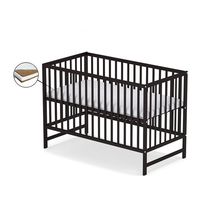 Patut fara sertar VESSANTI CLASICO - Wenge + Saltea Cocos 10 cm