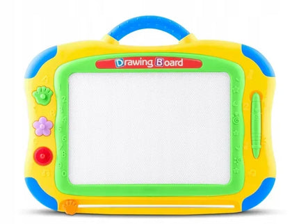 Tabla magnetica pentru desenat cu accesorii incluse Ricokids 772101 - Galben - Bebeboo - Totul pentru copii. Jucării, Hăinuțe, Perne, Mobilier, Textile