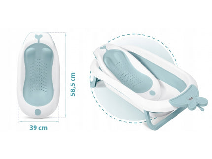 Suport cu insertii pentru cadita de baie Ricokids 728801 - Albastru