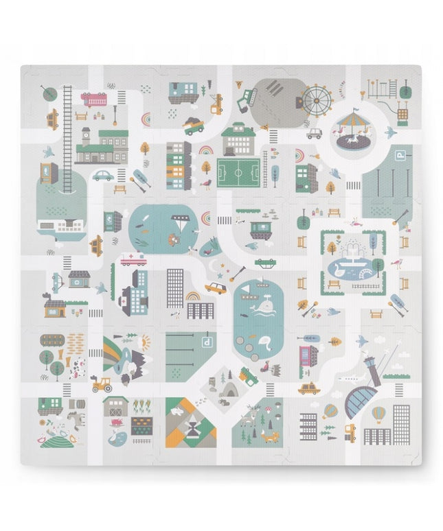 Salteluta de joaca interactiva 105 x 105 cm Nukido Town 738000