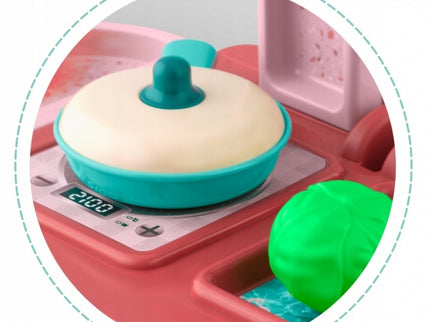 Bucatarie 3 in 1 cu accesorii incluse Ricokids 772900 - Roz