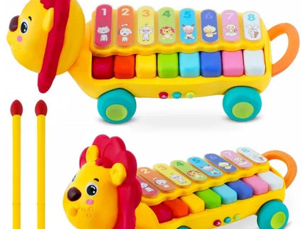 Jucarie interactiva in forma de leu cu pian Ricokids RK-740 - Bebeboo - Totul pentru copii. Jucării, Hăinuțe, Perne, Mobilier, Textile