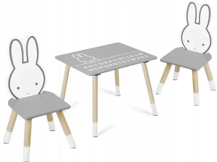 Set de masa cu doua scaune pentru copii Ricokids RC-847 - Bebeboo - Totul pentru copii. Jucării, Hăinuțe, Perne, Mobilier, Textile