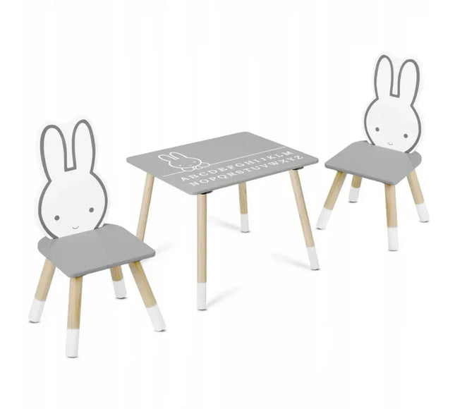 Set de masa cu doua scaune pentru copii Ricokids RC-847 - Bebeboo - Totul pentru copii. Jucării, Hăinuțe, Perne, Mobilier, Textile