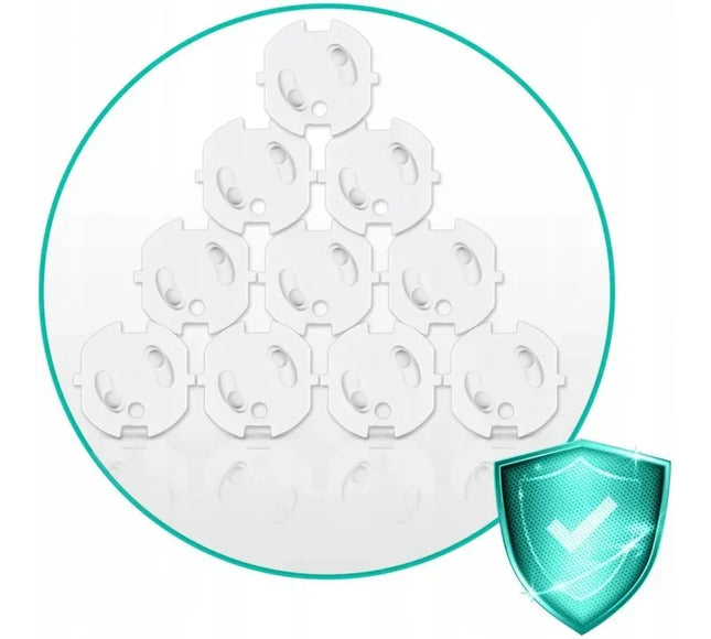 Protectii pentru priza, 10 bucati, Ricokids 798500 - Alb - Bebeboo - Totul pentru copii. Jucării, Hăinuțe, Perne, Mobilier, Textile