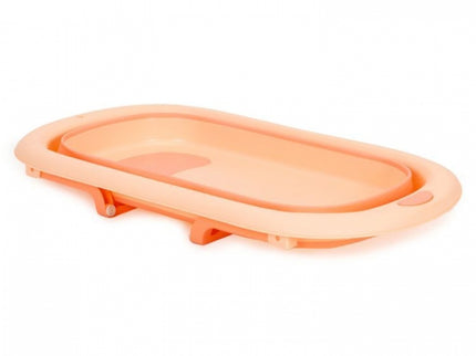 Cadita de baie cu dop de scurgere Ecotoys HA-B37 - Roz
