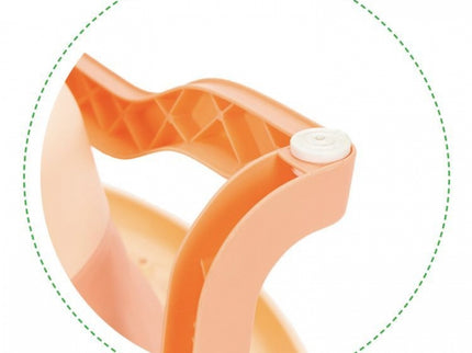 Cadita de baie cu dop de scurgere Ecotoys HA-B37 - Roz