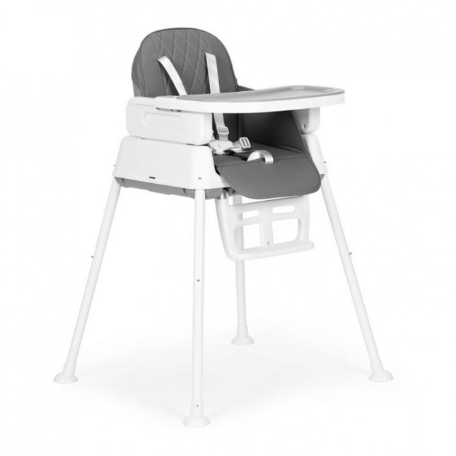 Scaun de masa 3 in 1 pentru copii Ecotoys HA-009 - Gri