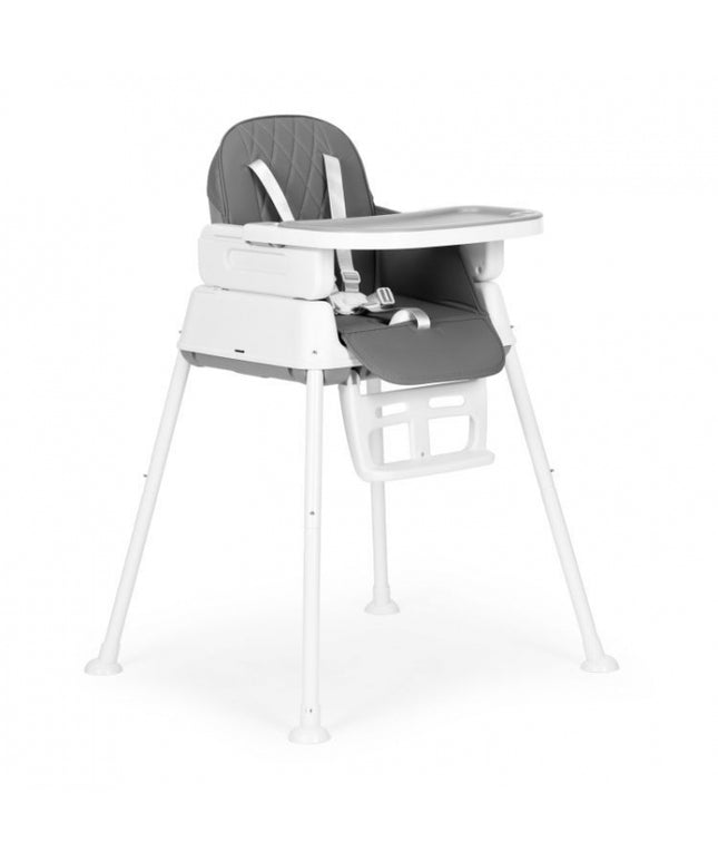 Scaun de masa 3 in 1 pentru copii Ecotoys HA-009 - Gri