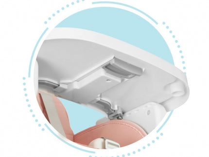 Scaun de masa 3 in 1 pentru copii Ecotoys HA-009 - Roz