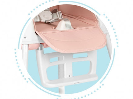 Scaun de masa 3 in 1 pentru copii Ecotoys HA-009 - Roz