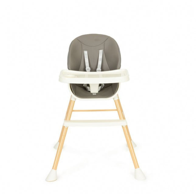 Scaun de masa 2 in 1 pentru copii Ecotoys HA-018 - Gri
