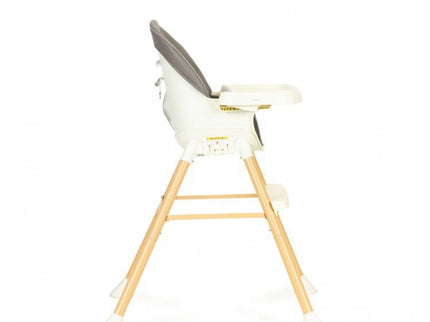 Scaun de masa 2 in 1 pentru copii Ecotoys HA-018 - Gri