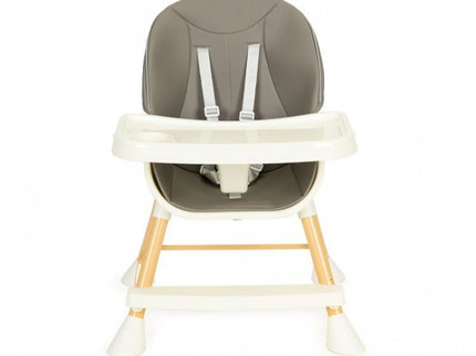 Scaun de masa 2 in 1 pentru copii Ecotoys HA-018 - Gri