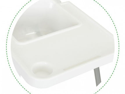 Scaun de masa 2 in 1 pentru copii Ecotoys HA-007 - Alb