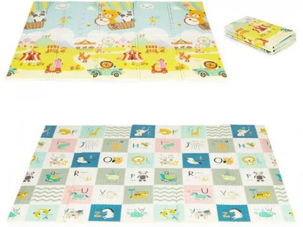 Salteluta de joaca 2 in 1 Ecotoys ECOEVA014 - Bebeboo - Totul pentru copii. Jucării, Hăinuțe, Perne, Mobilier, Textile