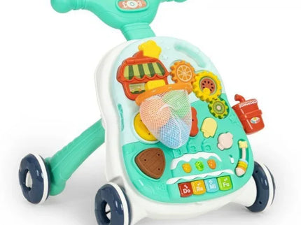 Antemergator educational 2 in 1 Huanger HE0814 - Verde - Bebeboo - Totul pentru copii. Jucării, Hăinuțe, Perne, Mobilier, Textile