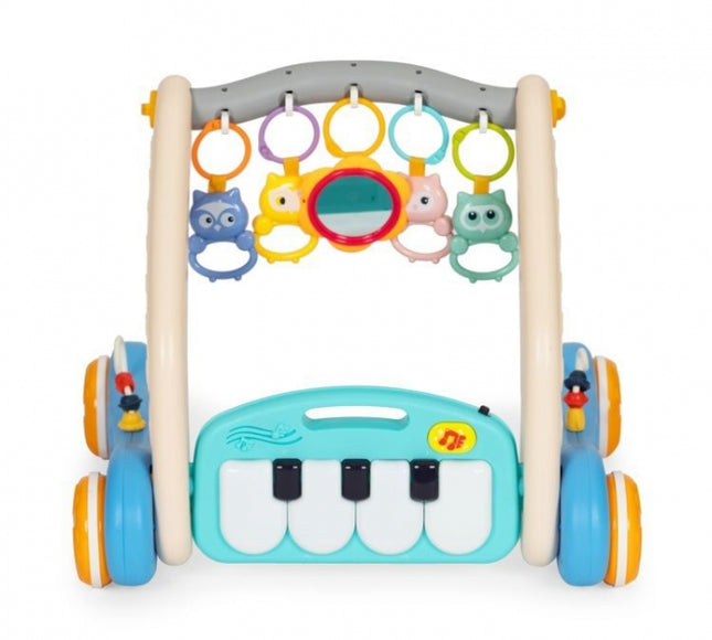 Antemergator educational 2 in 1 cu salteluta de joaca Huanger HE0637
