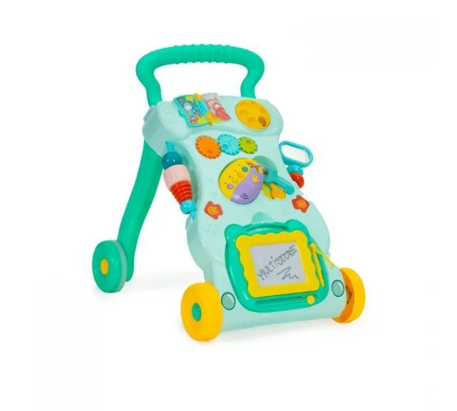Antemergator educational cu activitati interactive Huanger HE0822 - Bebeboo - Totul pentru copii. Jucării, Hăinuțe, Perne, Mobilier, Textile
