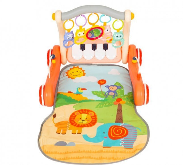 Antemergator educational 2 in 1 cu salteluta de joaca Huanger HE0638