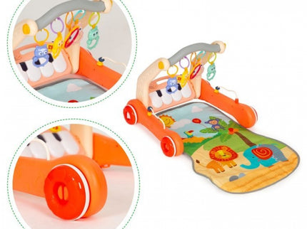 Antemergator educational 2 in 1 cu salteluta de joaca Huanger HE0638