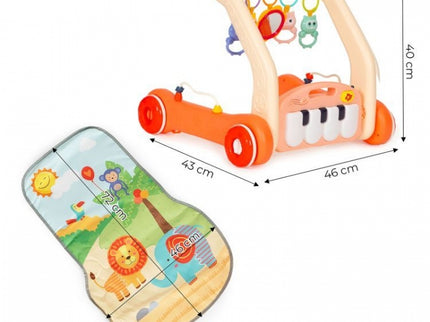 Antemergator educational 2 in 1 cu salteluta de joaca Huanger HE0638