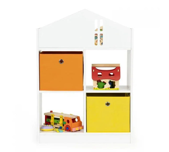 Organizator pentru jucariile copiilor in forma de casuta Ecotoys ZKB-3 - Bebeboo - Totul pentru copii. Jucării, Hăinuțe, Perne, Mobilier, Textile