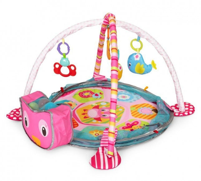 Salteluta de joaca cu bile si jucarii Ecotoys 88970