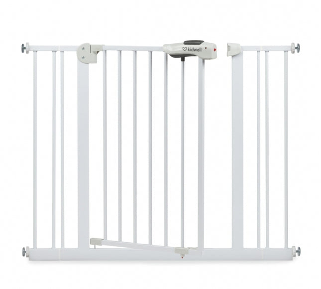 Poarta de siguranta 74-105 cm Kidwell Guarda - Alb