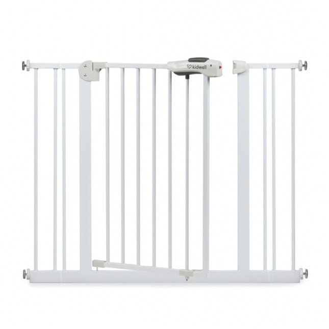 Poarta de siguranta 74-105 cm Kidwell Guarda - Alb