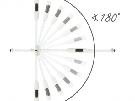 Poarta de siguranta 74-105 cm Kidwell Guarda - Alb