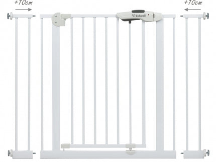 Poarta de siguranta 74-105 cm Kidwell Guarda - Alb