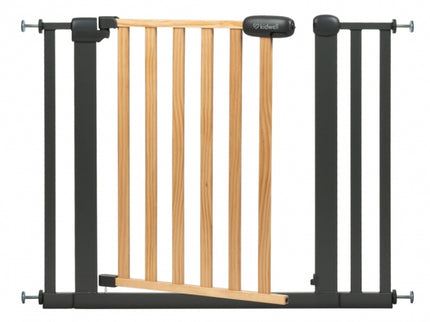 Poarta de siguranta 74-105 cm Kidwell Trasti - Negru