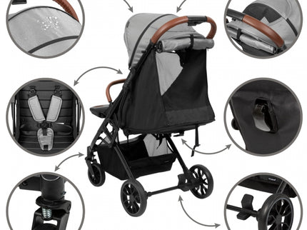Carucior sport Kidwell COLMER Cool Grey