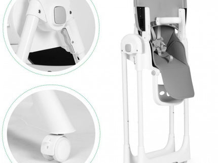 Scaun de masa pentru copii Ecotoys HA-013 - Gri inchis