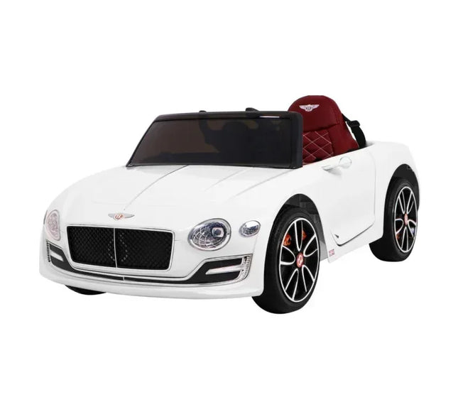 Masinuta electrica cu telecomanda BENTLEY EXP 12, roti EVA, scaun tapitat, 107x59x44 cm, putere 24V - Alb - Bebeboo - Totul pentru copii. Jucării, Hăinuțe, Perne, Mobilier, Textile