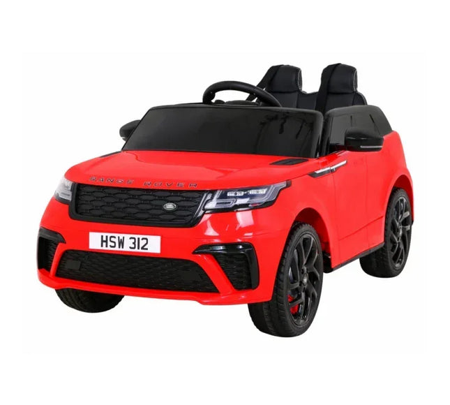 Masinuta electrica cu telecomanda RANGE ROVER VELAR, roti EVA, scaun tapitat, 107x64x49 cm, putere 70W - Rosu - Bebeboo - Totul pentru copii. Jucării, Hăinuțe, Perne, Mobilier, Textile