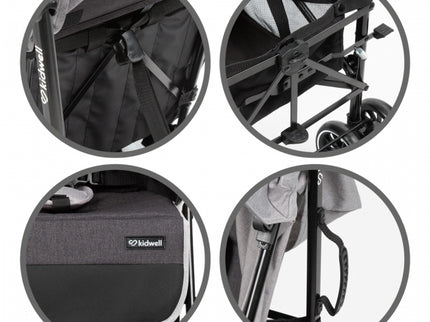 Carucior sport Kidwell Nelli Gray Graphite
