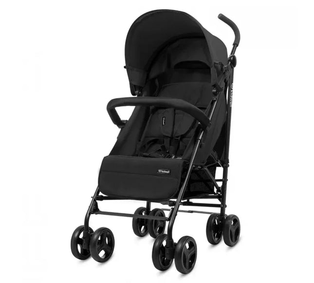 Carucior sport Kidwell Qugar Black - Bebeboo - Totul pentru copii. Jucării, Hăinuțe, Perne, Mobilier, Textile