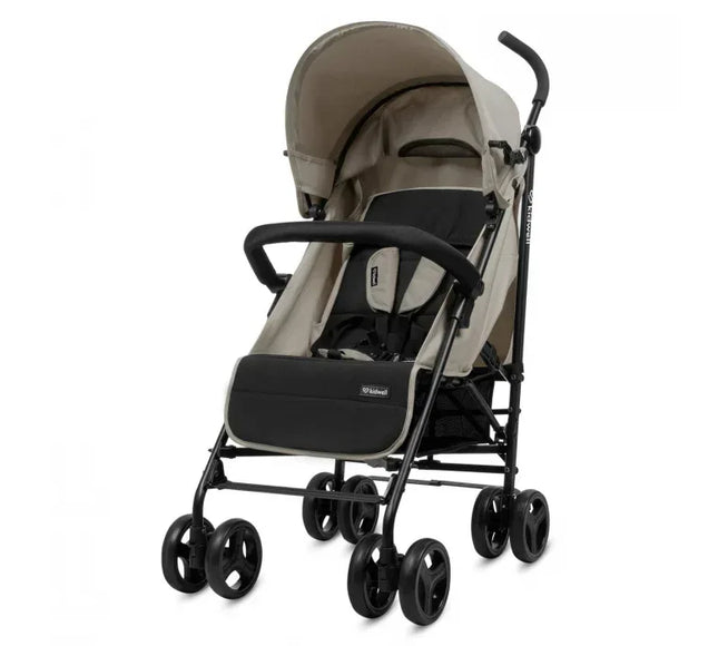 Carucior sport Kidwell Qugar Beige Black - Bebeboo - Totul pentru copii. Jucării, Hăinuțe, Perne, Mobilier, Textile