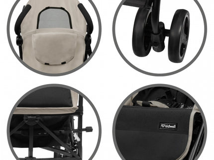 Carucior sport Kidwell Qugar Beige Black
